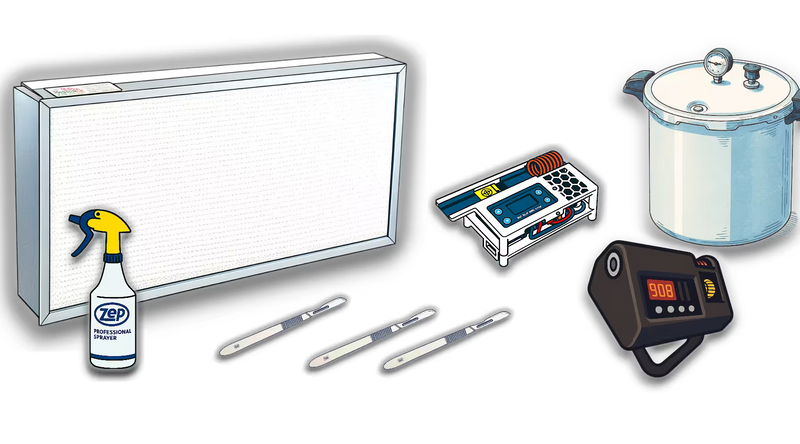 Sanitization vs Sterilization: Mycology Contamination Guide