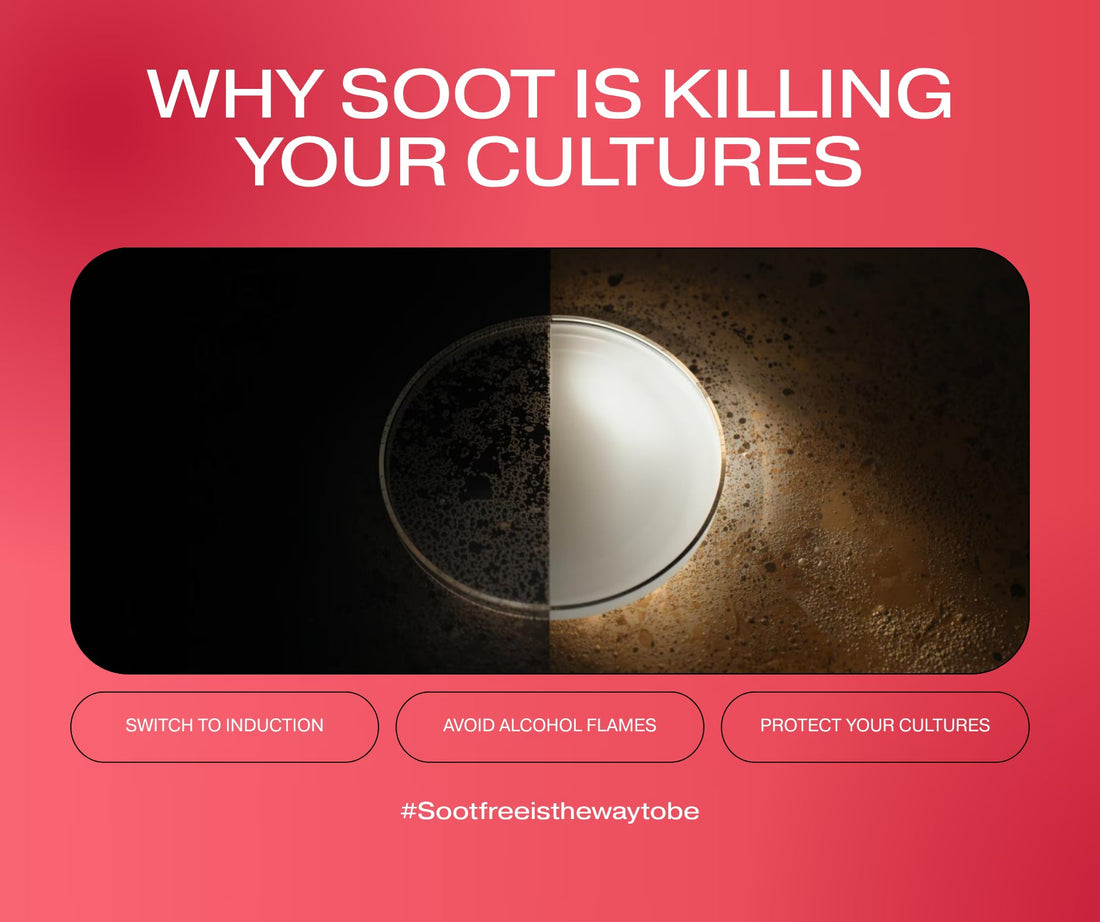 blog banner of why soot is killing your cultures