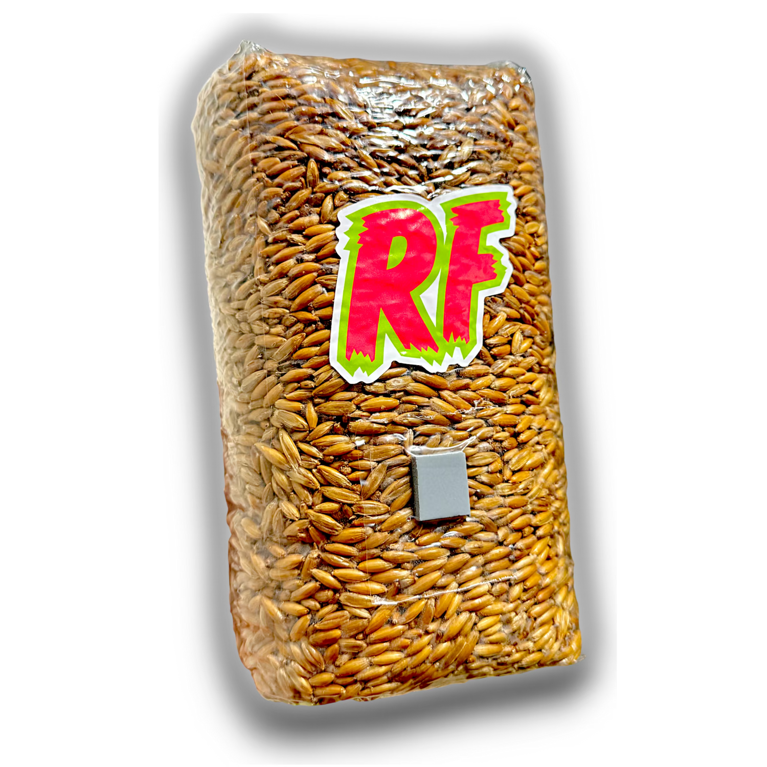 3 pound sterilized grain in a 4T unicorn bag