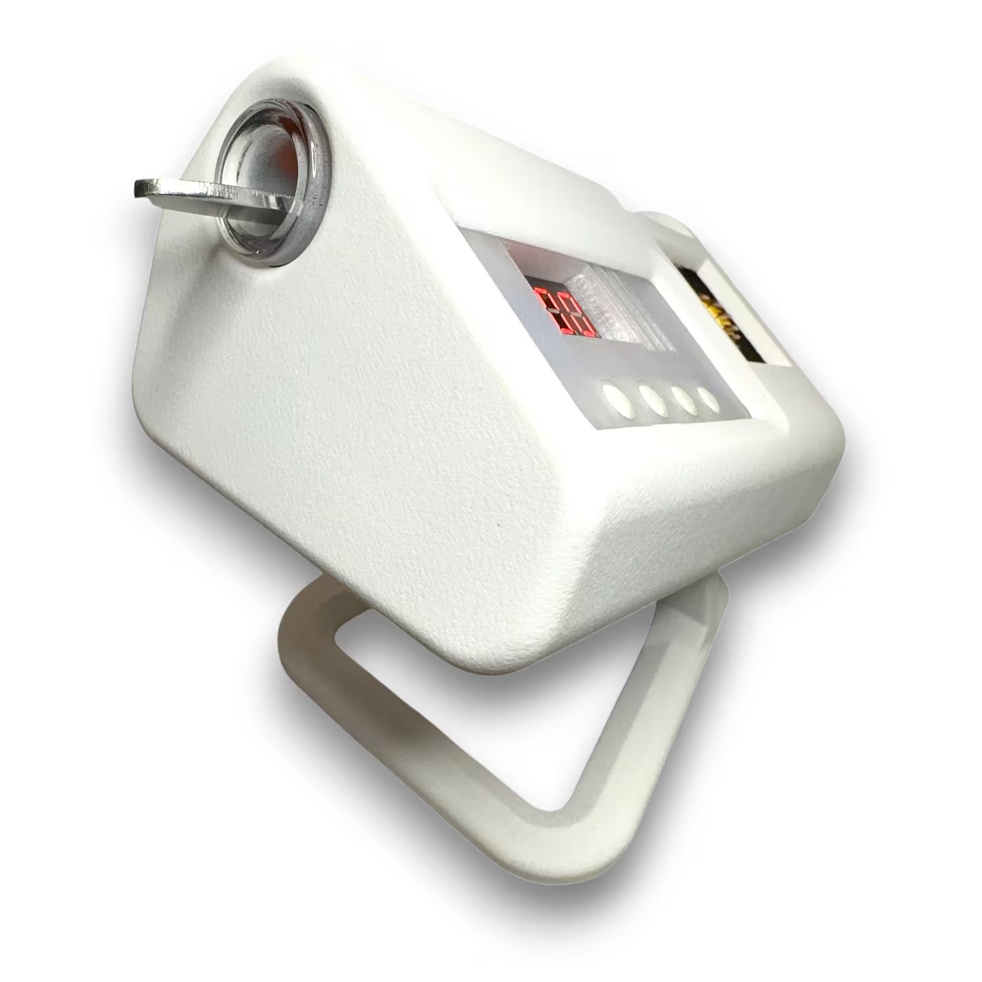 White Rhizo Funga The LabRat Induction Sterilizer for mycology and mushroom cultivation on a white background