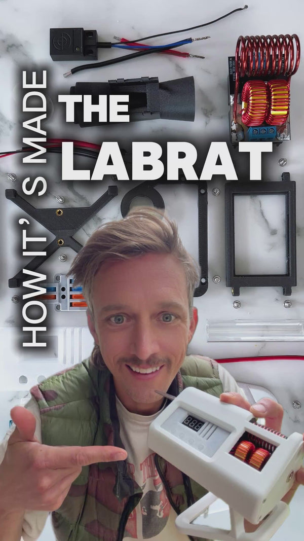 Full length video of how the lab rat induction sterilizer is made.