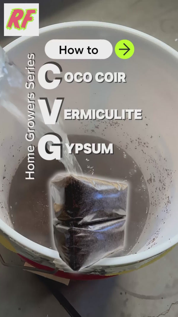 Video on how to make CVG with perfect field capacity using the beginner friendly bucket TEK method