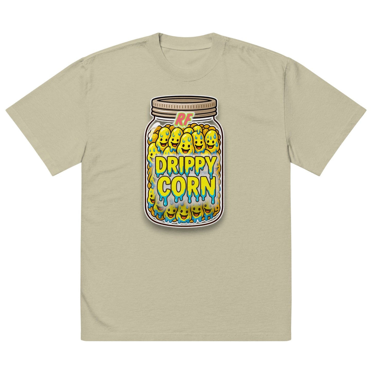 Rhizo Funga Apparel Faded Eucalyptus / S RF Drippy Corn